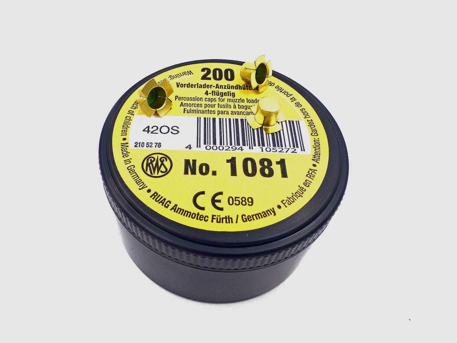 Inneschi "polvere nera" RWS 1081, 6,12mm, 4 alette (Fucile)