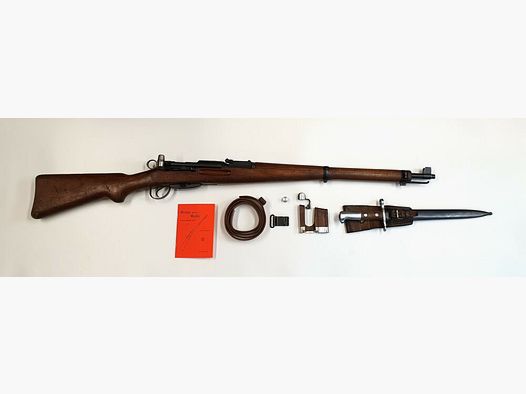 Fábrica de armas de Berna rifle de repetición Fábrica de armas de Berna Suizo K31 Calibre 7,5x55 suizo completo con números coincidentes + bayoneta