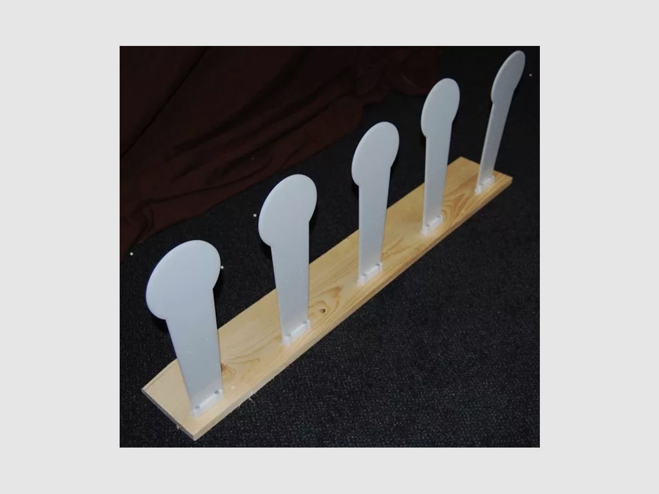 DAA Airsoft Falling Popper with base, Packages: Pack of 5, image 2 of 3