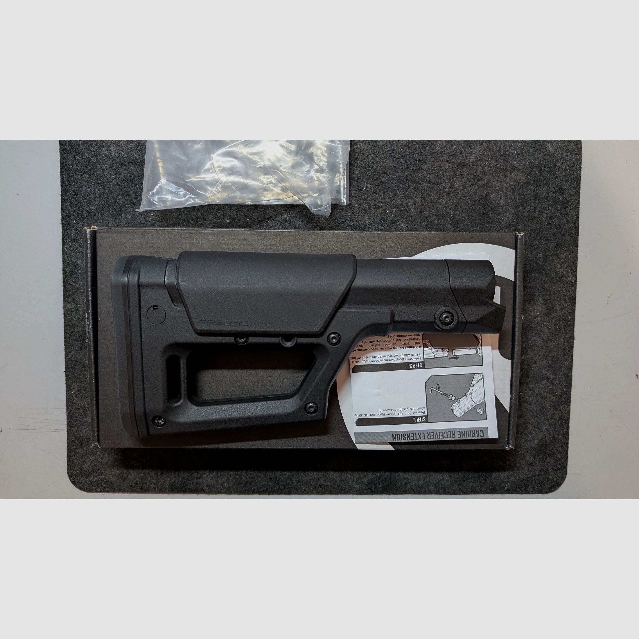 Magpul AR-15: Buttstock Magpul PRS Lite Polymer Schaft