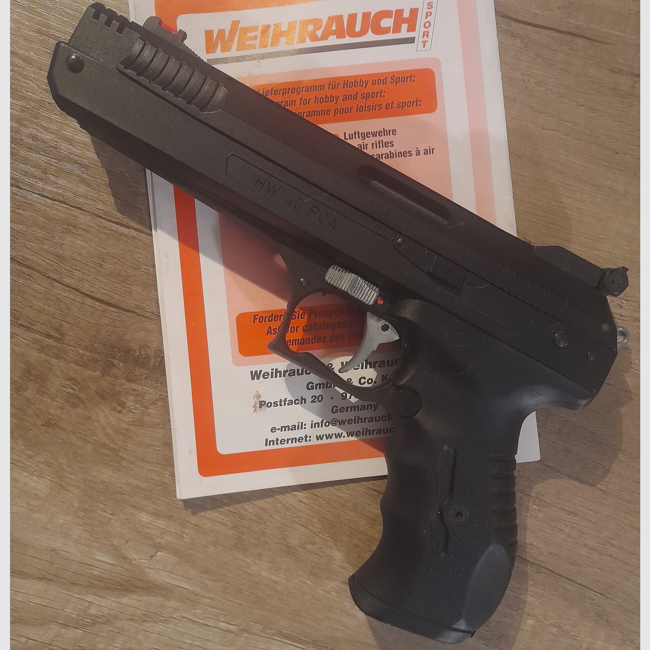 Luftpistole HW 40 PCA cal 4.5mm