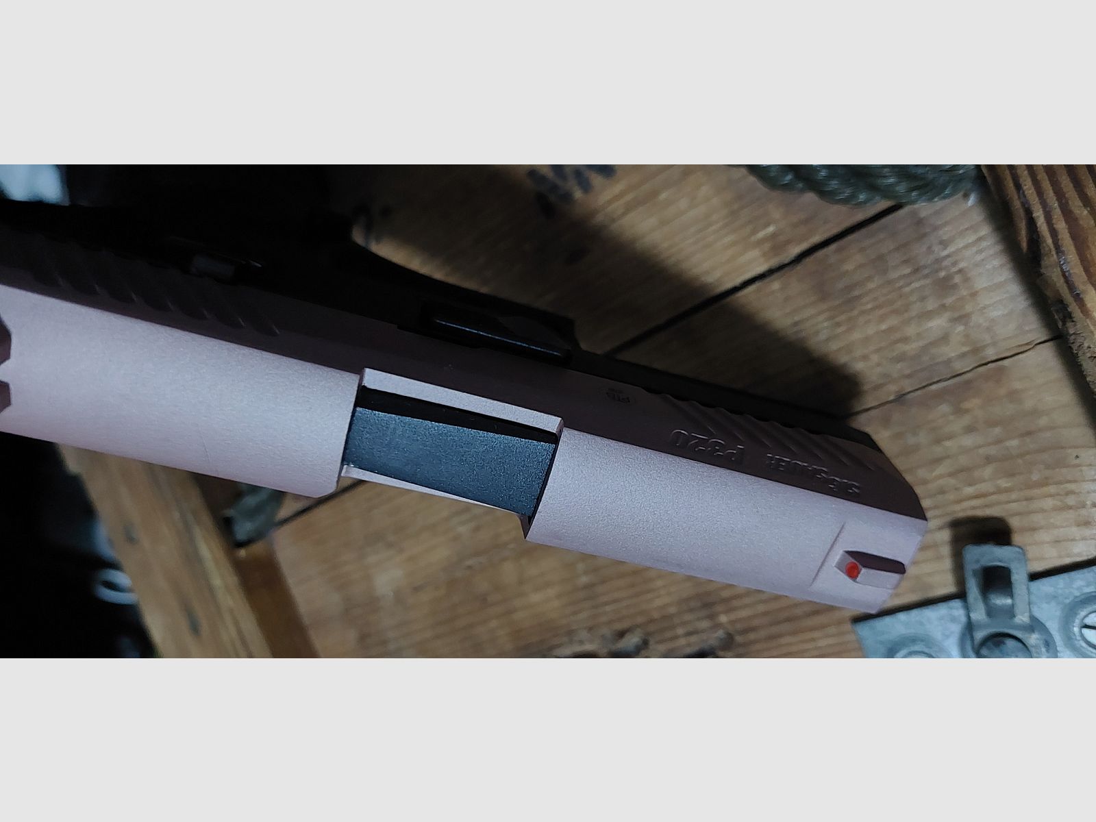 SigSauer P320 "Rosegold" 9 mm P.A.K (PTB 1038) Roségold keine Glock Walther Heckler RG