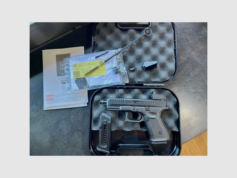 Glock 44 .22 lr mit Gewindelauf OHNE(!) Shield SMS 4.0 MOA
