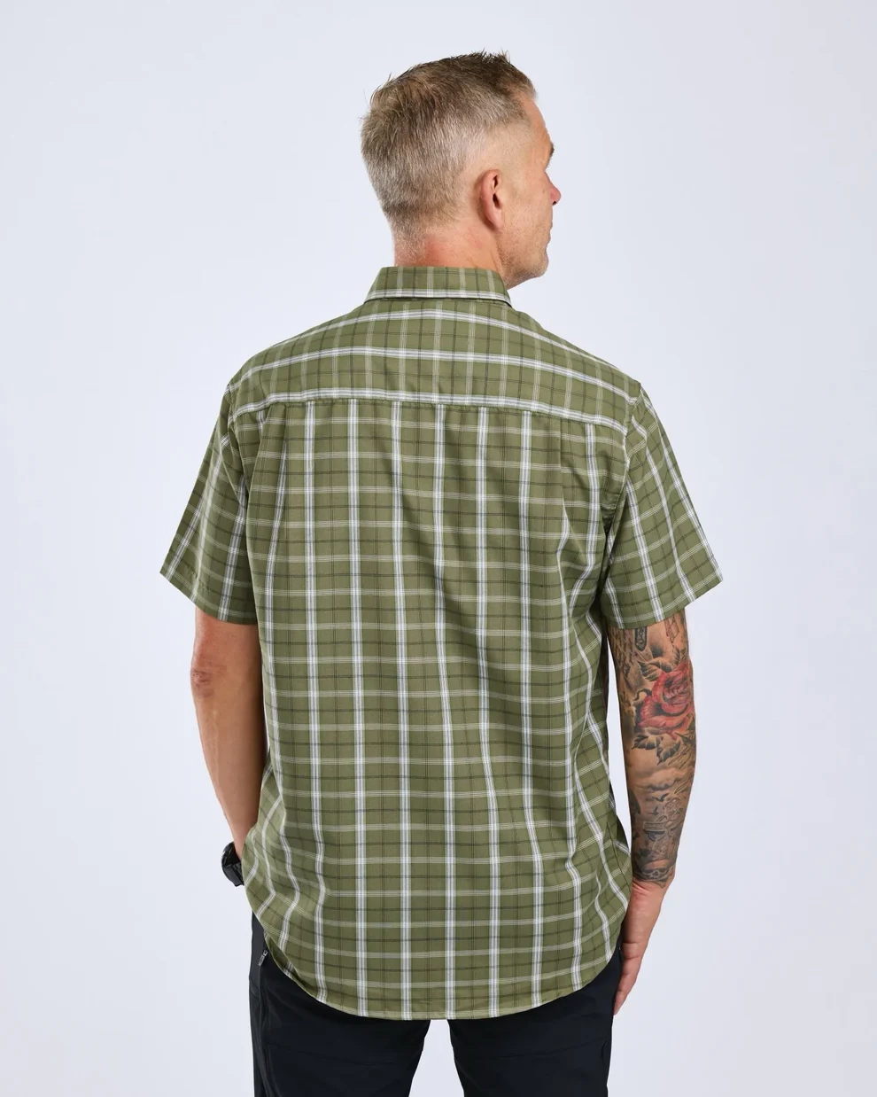 Pinewood Sommerhemd 5239 – Olive, Bild 4 von 4