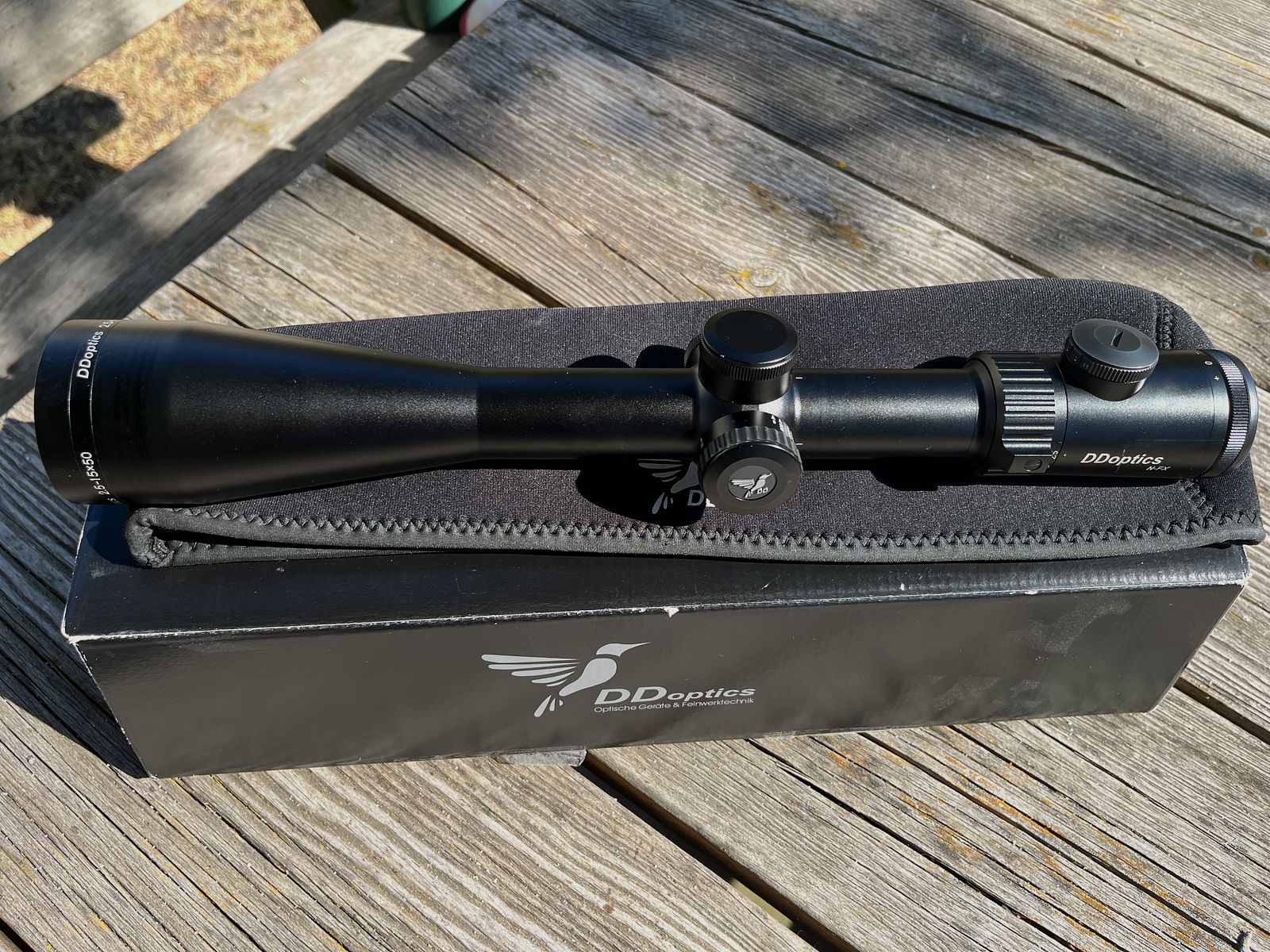 DDoptics Nighteagle V6 2.5-15x50 Gen 3 iFiber (NFX) – tested by DDoptics (06/2025)