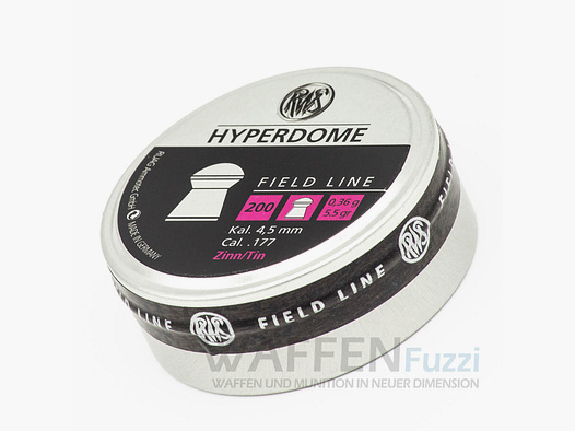 RWS Hyperdome caliber 4.5mm 200 pcs