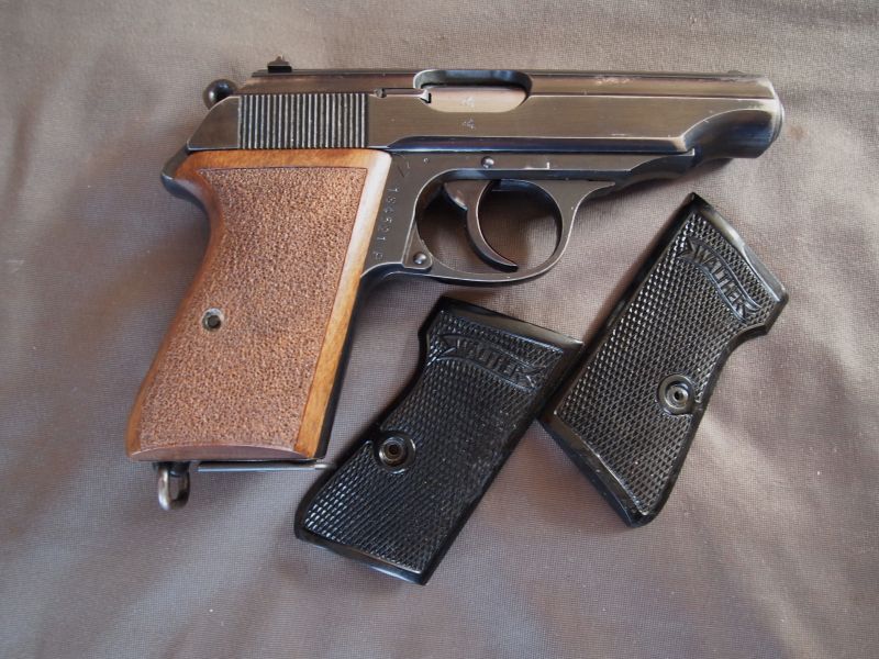 Pistole Walther PP Zella Mehlis, 7,65 Br., Riemenöse, ziviler Beschuss