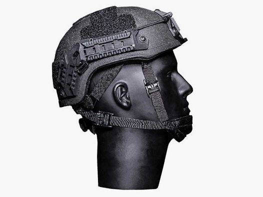 Ballistischer Helm ATS NIJ3A High Cut - BALLISTISCHER HELM ATS NIJ3A HIGH CUT SCHWARZ