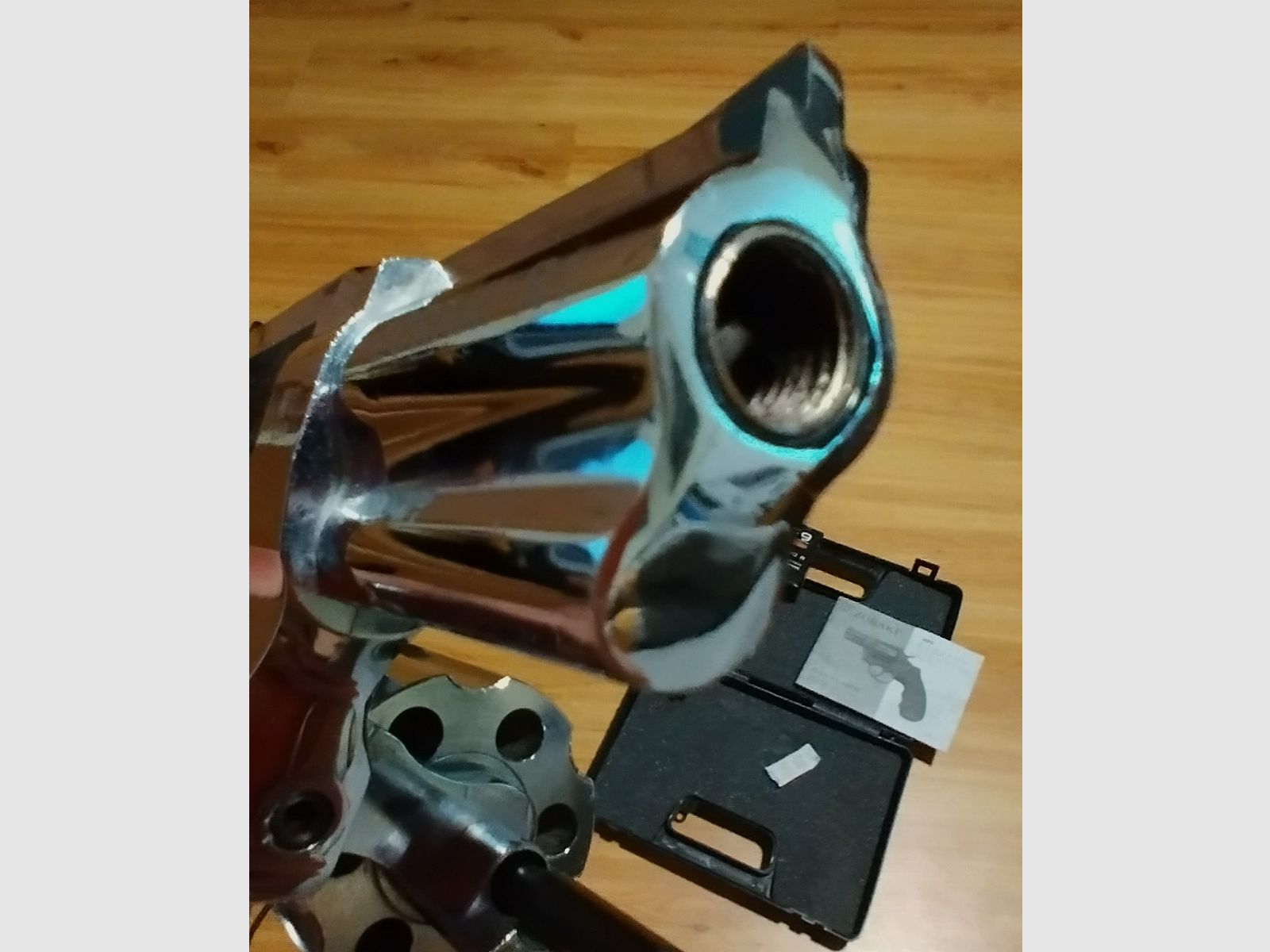 Gas revolver Zoraki R1 2.5'', chrome, cal. 9 mm, NEW, UNUSED