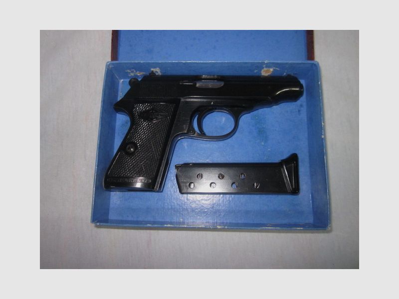 Walther Polizeipistole Mod. PP Manurhin Fertigung Frankreich 7,65mm Top Zustand