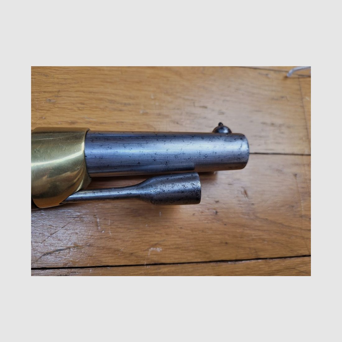 Très beau pistolet français Modèle 1822 TBIS – construit neuf sous le Second Empire – M.I St Étienne – avril 1855 – Mono-matricule – État rare pour un très bel exemplaire – TBE+, image 8 sur 25