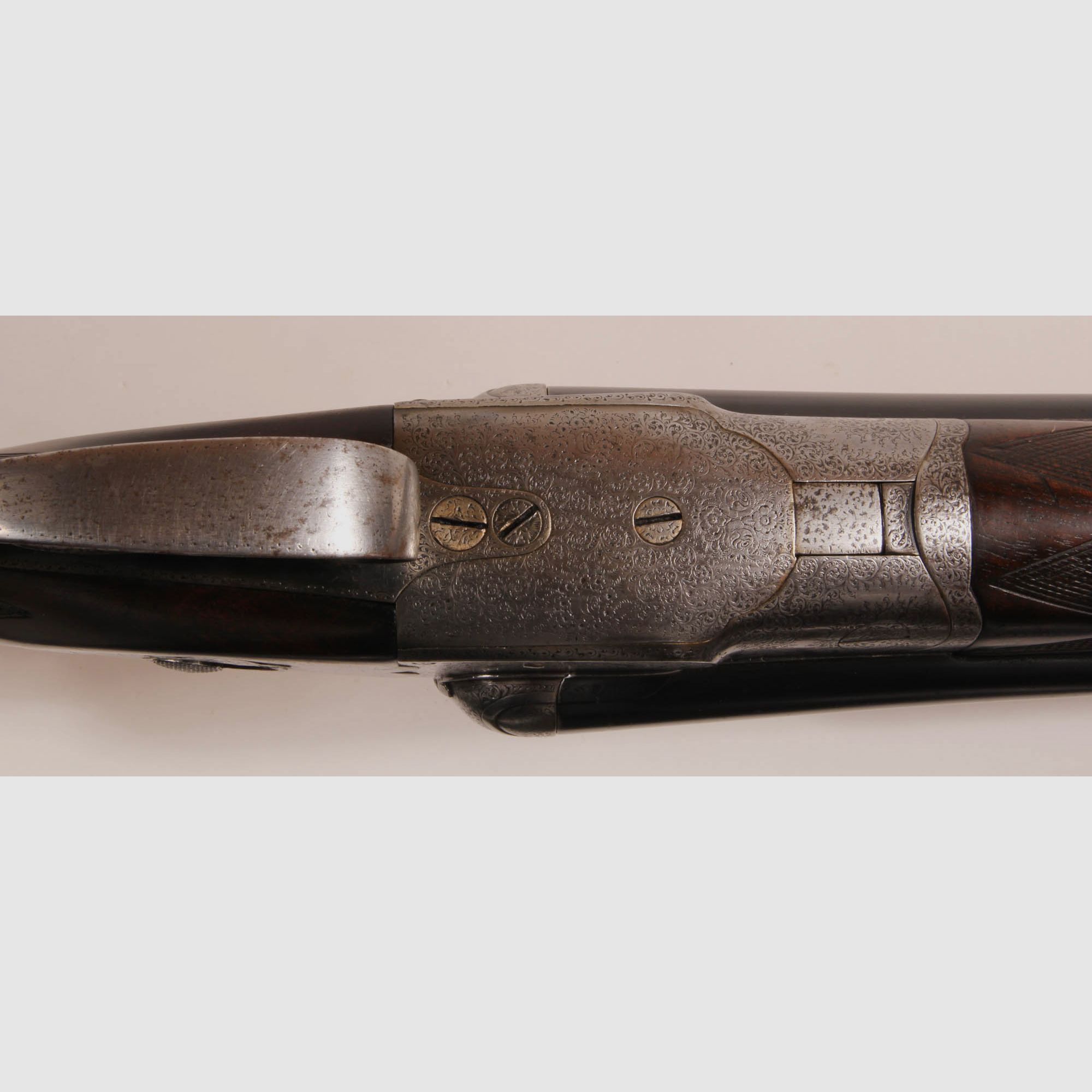 Double-barreled shotgun ca. 1890 Article 12915