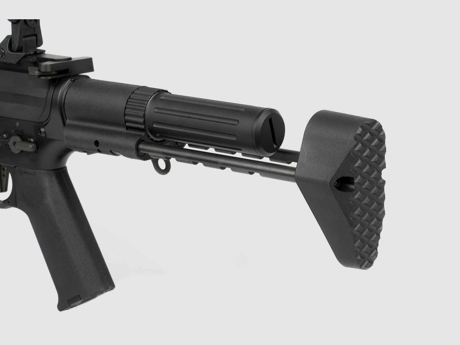 SONDERPREIS UVP 389.- € Ares Gel Blaster M-LOK 'S' Schwarz 8mm - SAEG - VOLLMETALL 2,4 Kg
