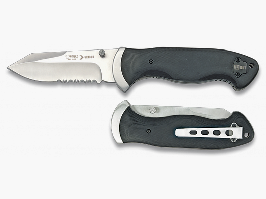 RUI Serie ENERGY Taschenmesser G10 Griffschalen mit Clip