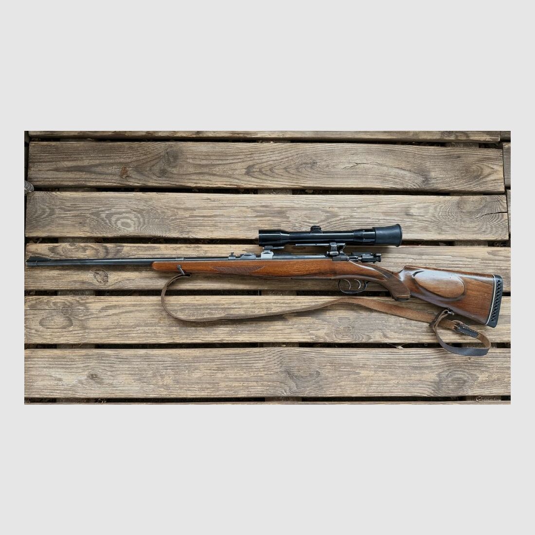 Steyr Mannlicher Schönauer GK avec Carl Zeiss Diavari 1,5-6 7x64
