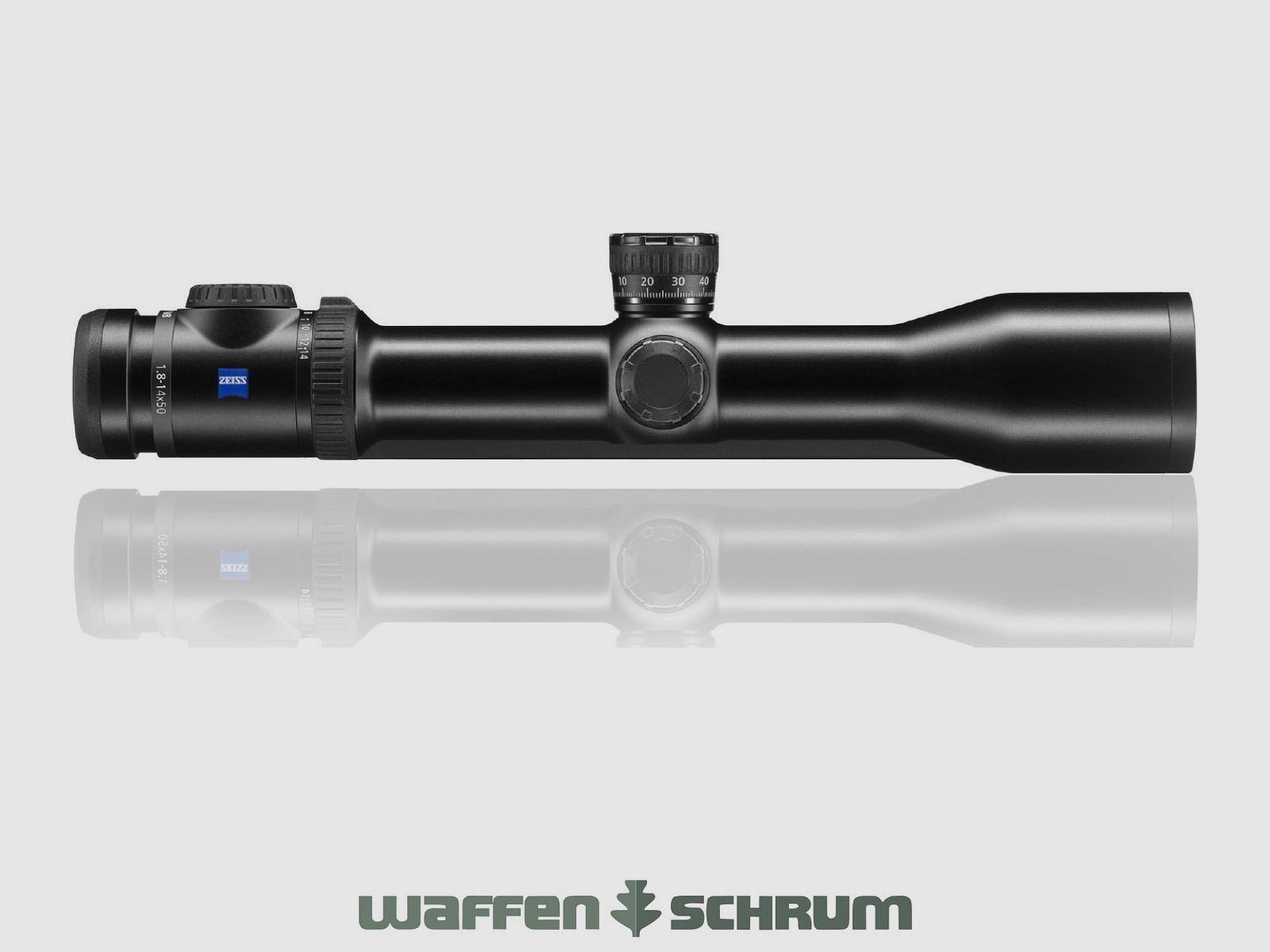 Zeiss Victory V8 - 1,8-14x50 M / 30mm Mittelrohr mit Schiene Absehenschnellverstellung Höhe + Seite