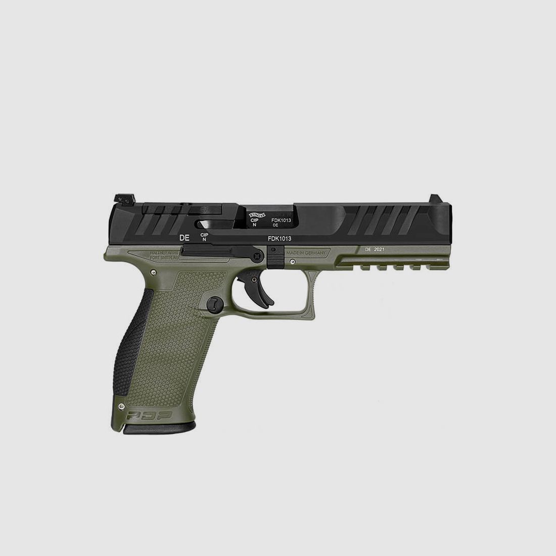 Walther PDP Full Size OD Green 4.5″, Bild 3 von 3