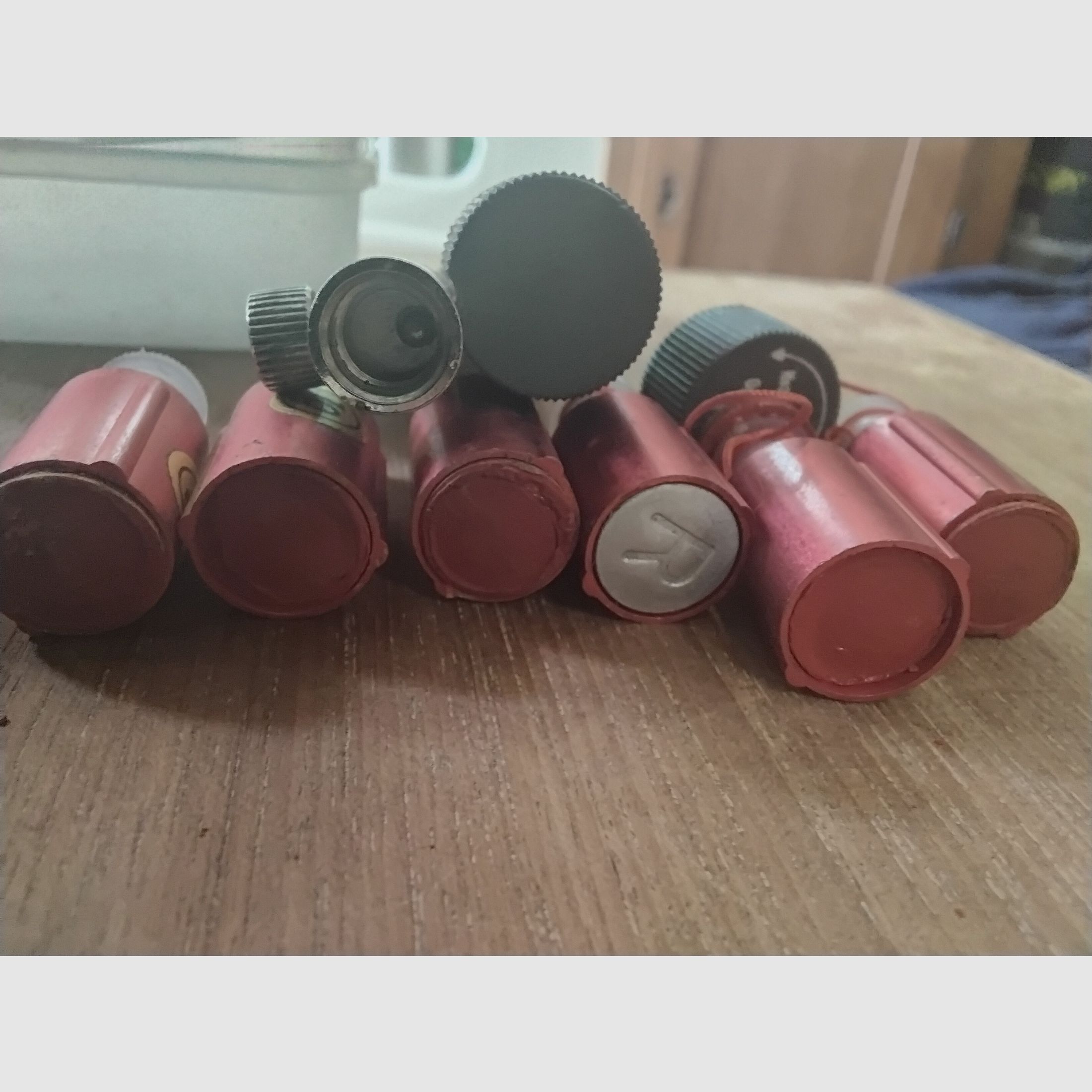 komet m 15 ptb 35/2b komet allemagne 15mm avec 7 coups rouge. Stylo de signal historique.