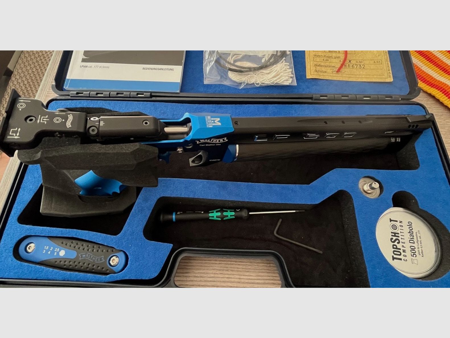 Luftpistole Walther LP 500 Meistermanufaktur