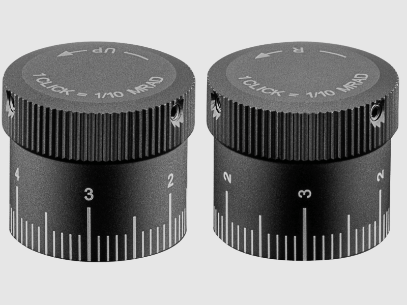 HAWKE Lunette Type 9 Capuchons de Tourelle Vantage 30 WA SF 1/10 MRAD verrouillé W+E