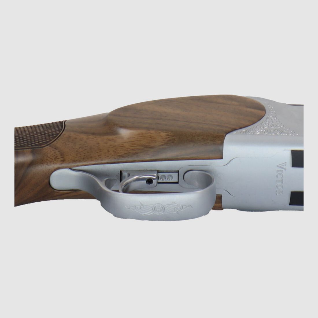 Huglu Huglu Bockdoppelflinte Victor Silber 76cm