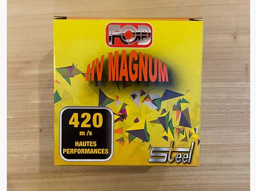 FOB HV Magnum - 20/76 - 28g - Nr. 3 (3,5mm) Nr. 5 (3,0mm) - sin plomo