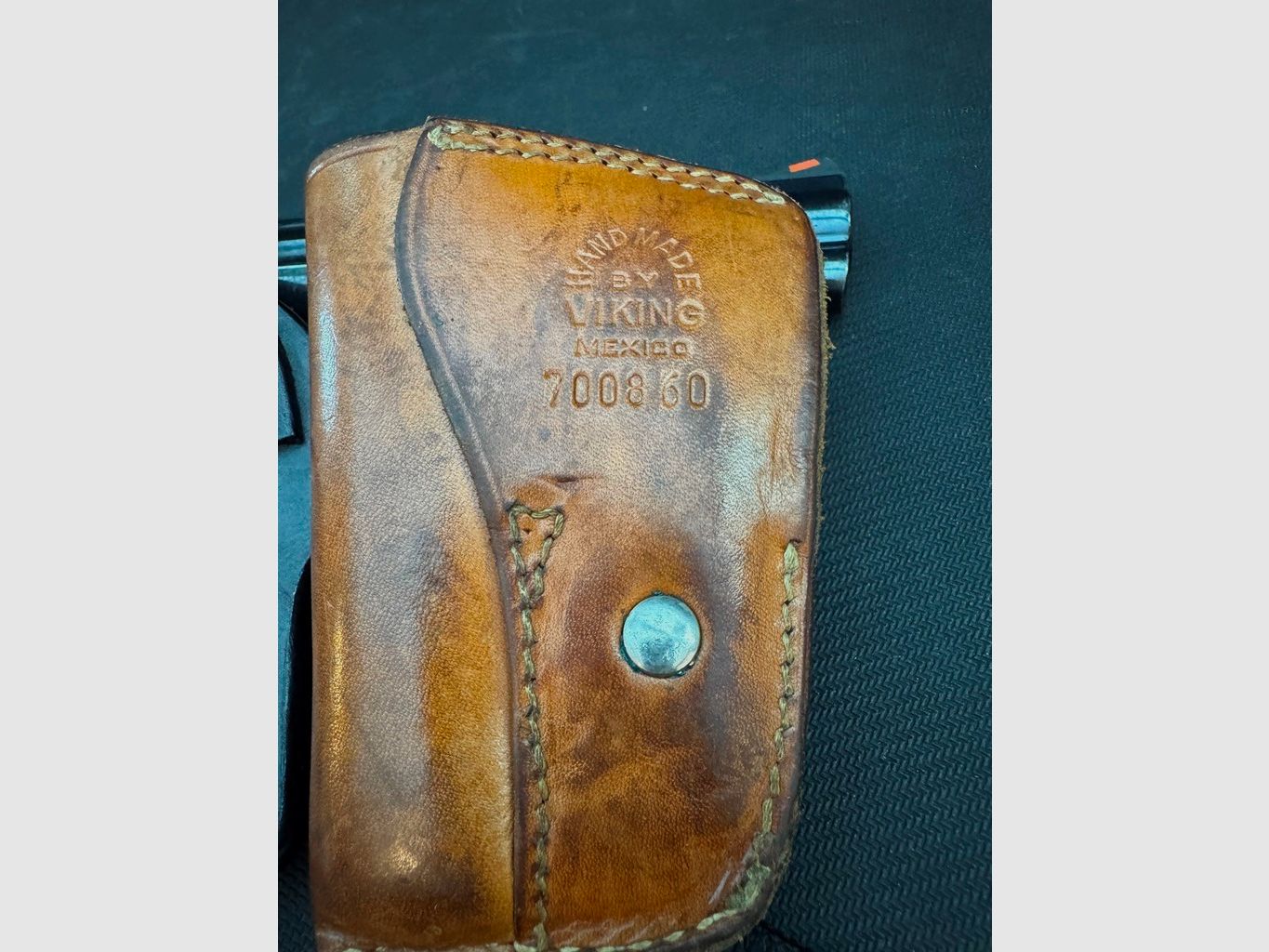 Schnellziehholster Gürtelholster Set, Revolver (?), Brian C Foster und VIKING, Markenholster