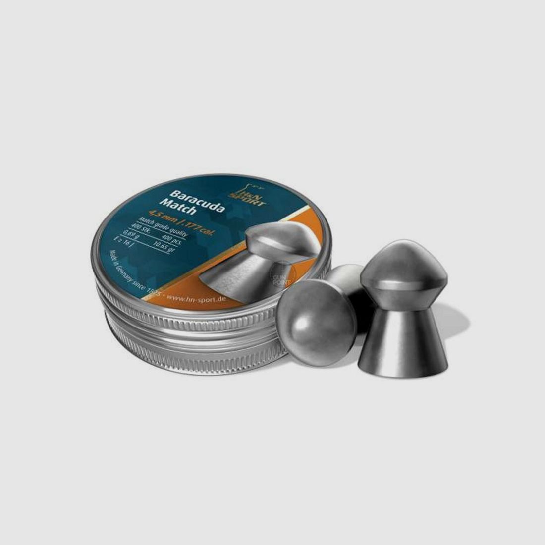 H&N 48577450 Baracuda Match Diabolos 4,5mm .177cal 400ud.