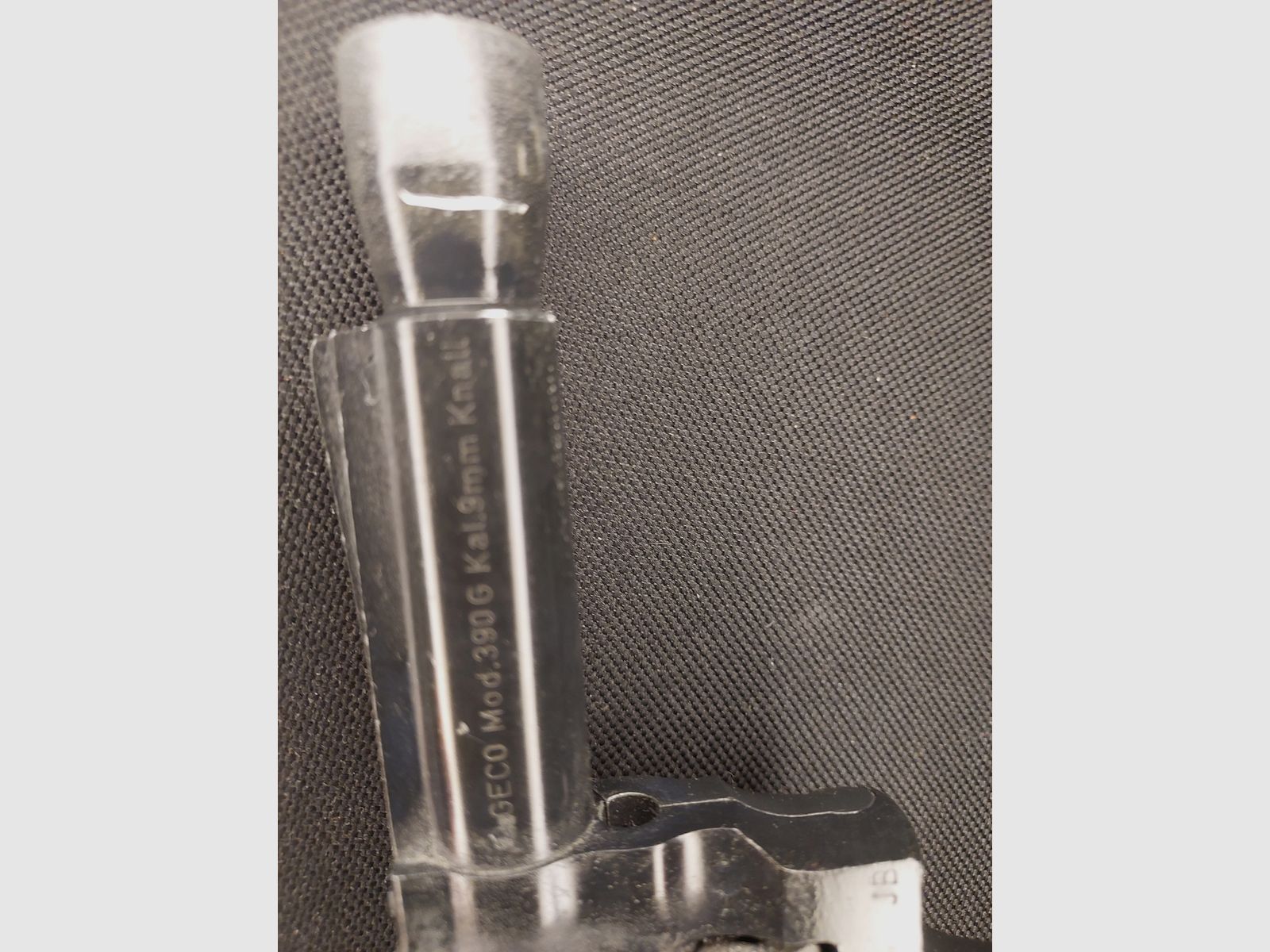  GECO Mod. 390 G cal. 9 mm R. blank, PTB 228 (defective)