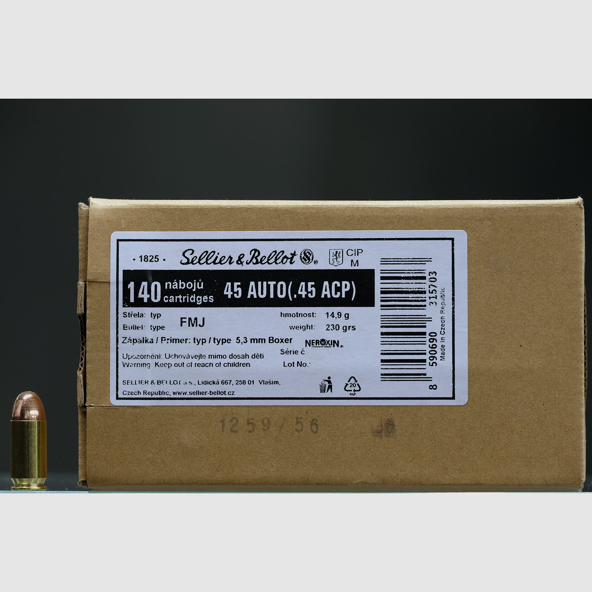 Sellier & Bellot .45 ACP