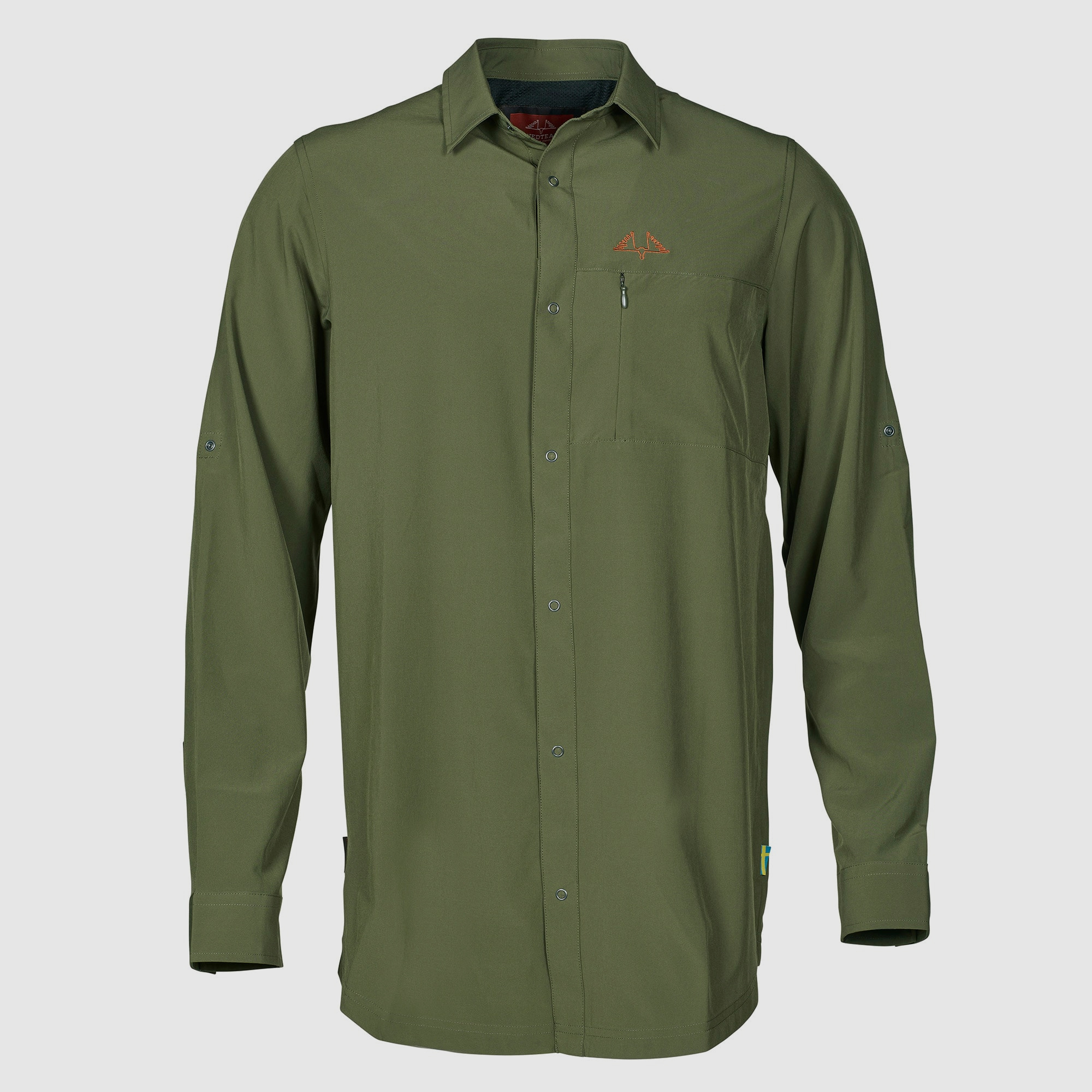 Swedteam Alpha Light Shirt Heren Forest Green L