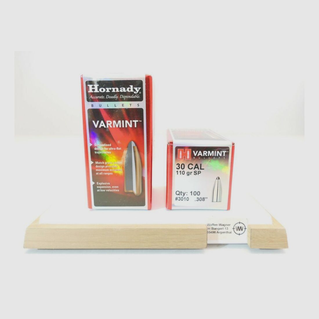 Balas Hornady SP 110grs .30/.308