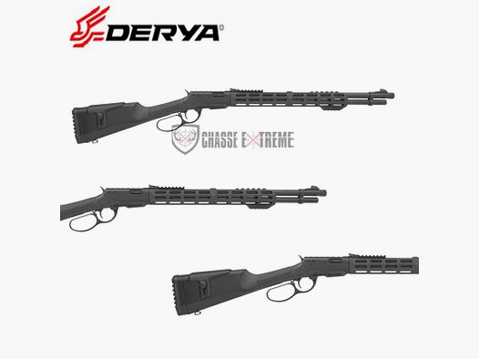 DERYA Karabina z dźwignią Tactical Czarna Kal. 22 LR