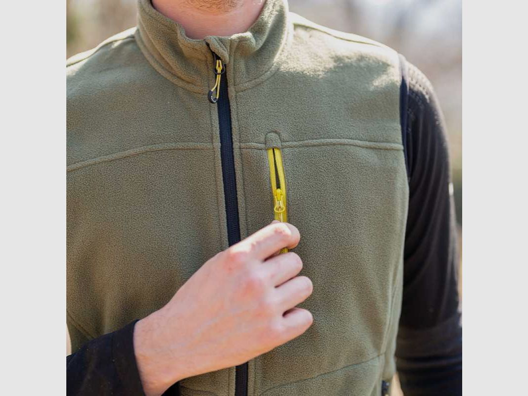 Gilet en Fleece Kapriol vert, image 2 sur 3