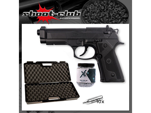 Beretta	 Elite II CO2 Airgun Kal. 4,5mm 2,5 Joule Koffer-Set