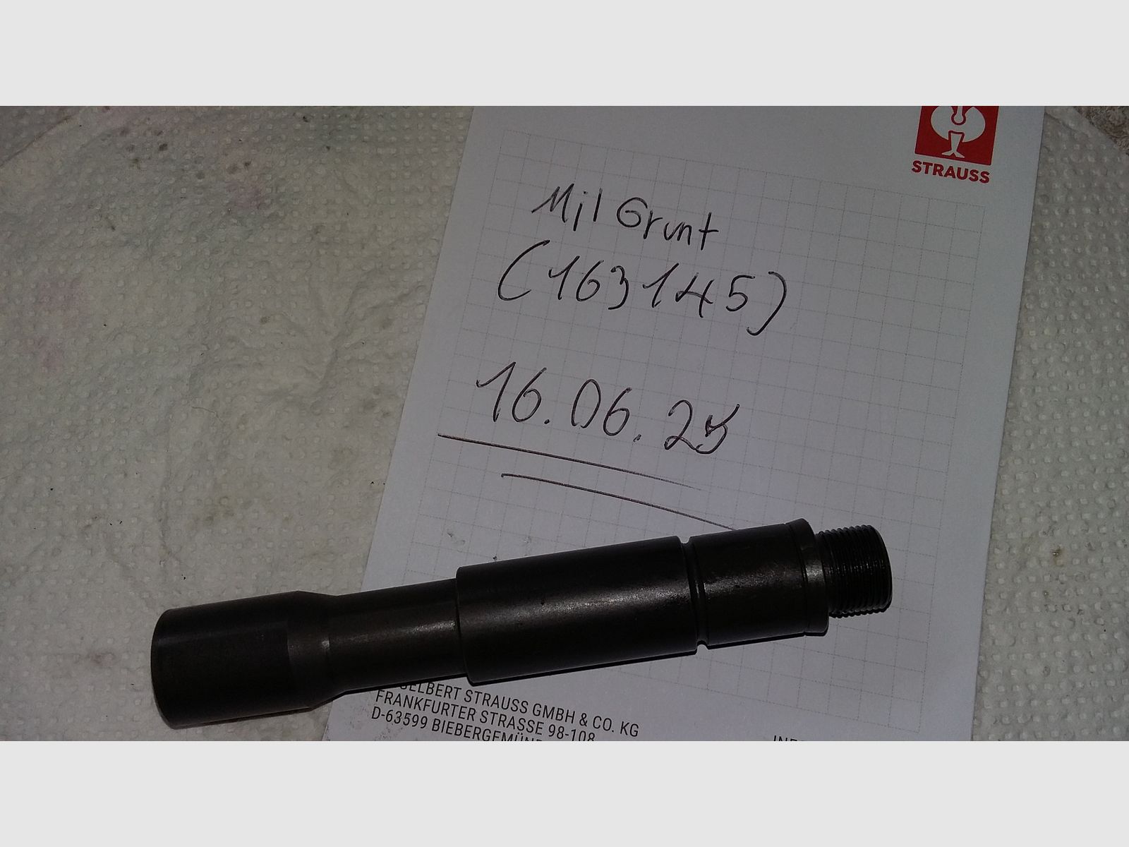 VFC HK416 Stahl 14,5Inch/Zoll Laufverlängerung/ barrel extension für 14mm Links Gewinde