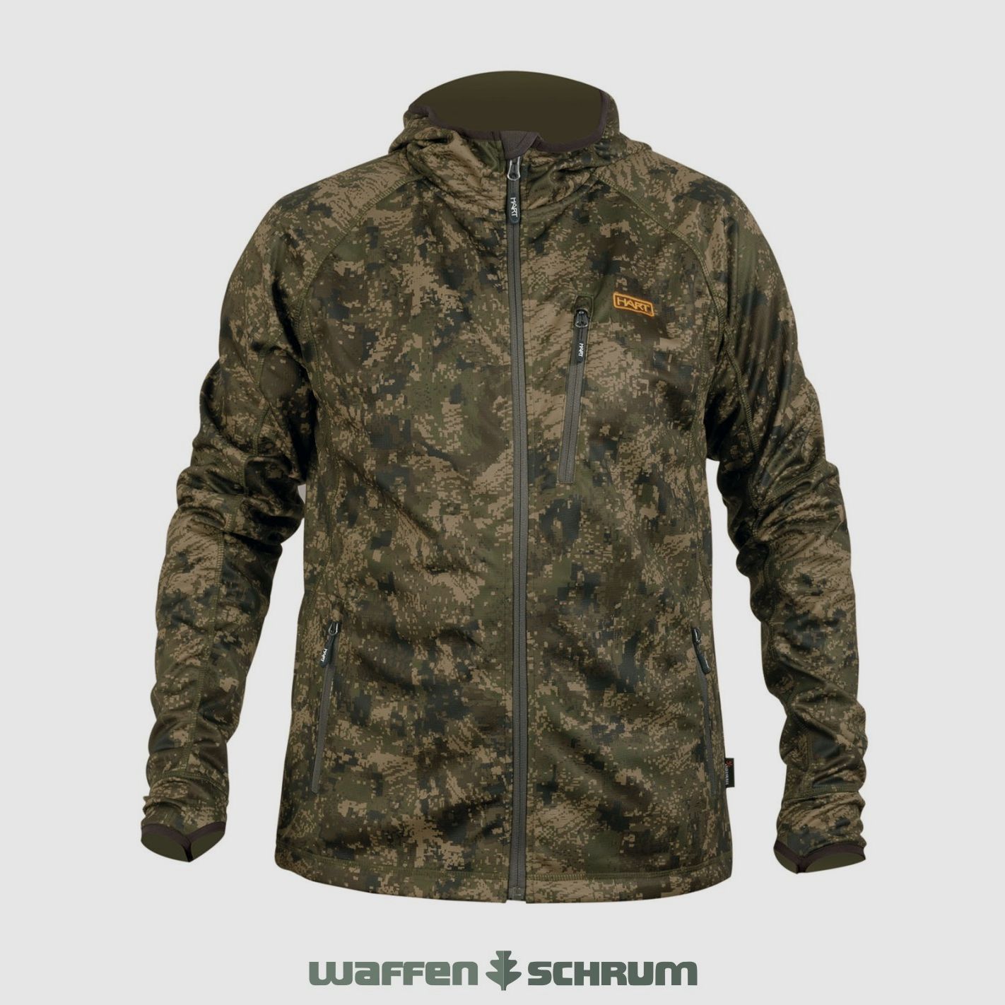 HART Veste Hoodie Style HXT Pixel Forêt