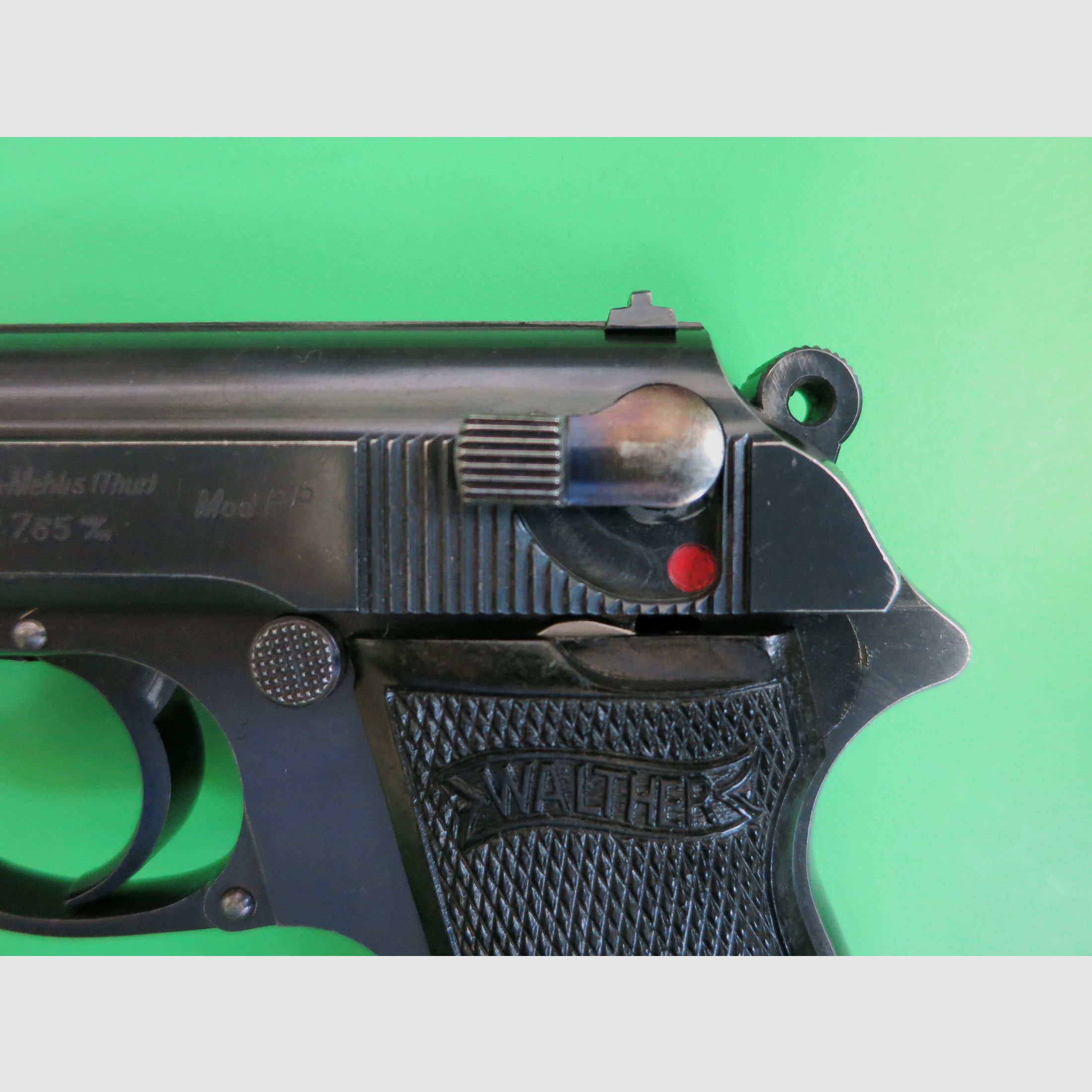 Pistolet semi-automatique, Walther PP, cal. 7,65 mm Br., Waffenfabrik Walther, Zella-Mehlis (Thür.) Mod.PP, 1929-30       #14