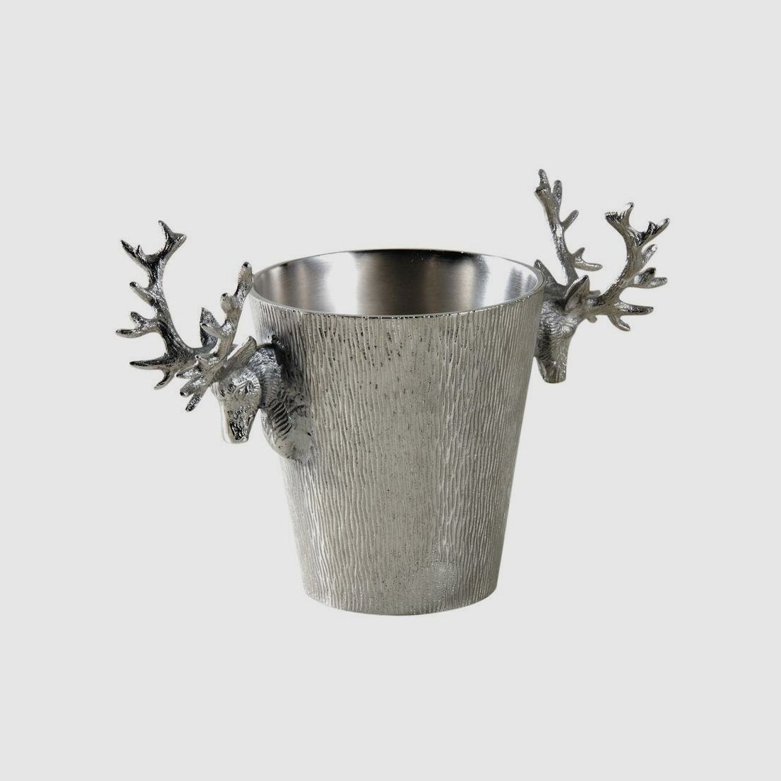 Lovergreen Kunst des Tisches Motiv Hirsch Champagner-Eimer - Aluminium