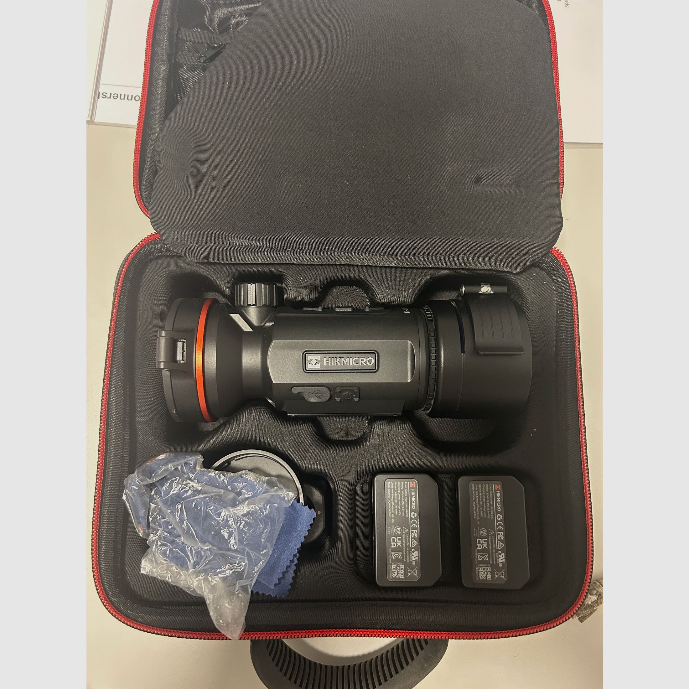 HIKMICRO Thunder TQ 50 CL 3.0 with adapter Smartclip 62mm Zeiss