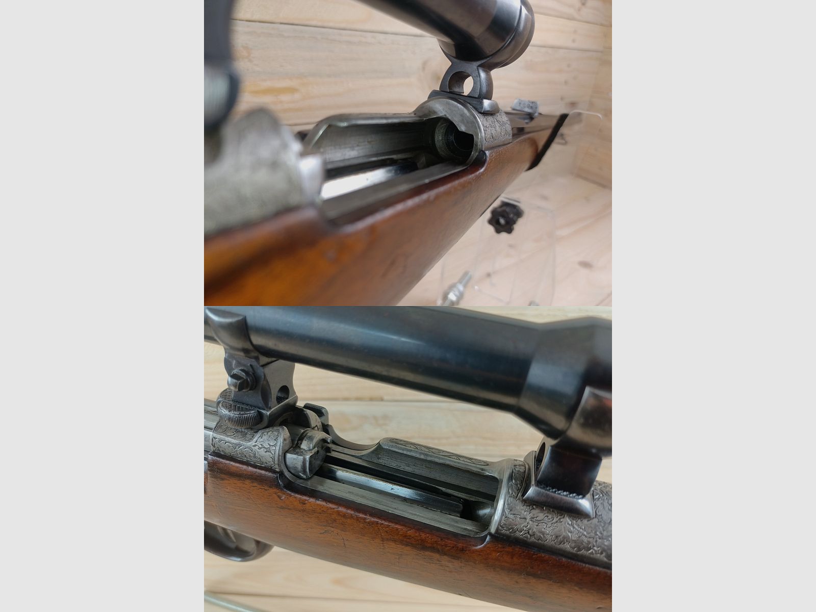 Repeater rifle Heym Model 98, caliber 8x57J *Pre-war top rarity*