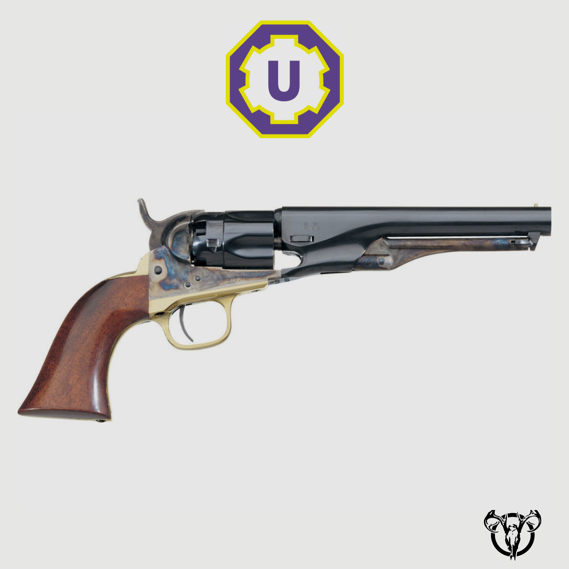 Revolver Avancarga UBERTI 1862 Police-.36-4 ½, imagen 1 de 2