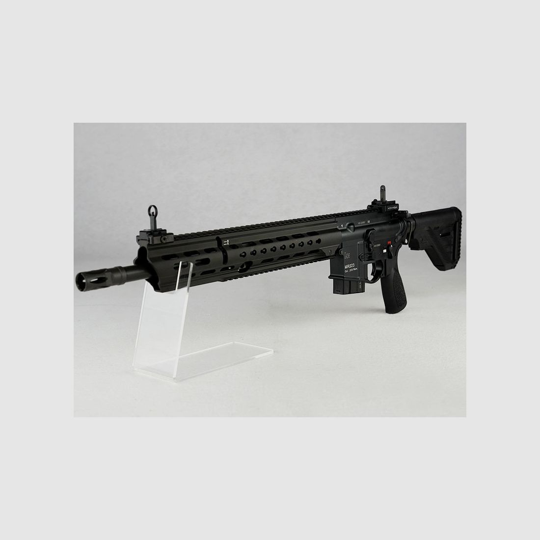 Heckler & Koch MR223 A3 Slimline 16,5", nero con impugnatura corta