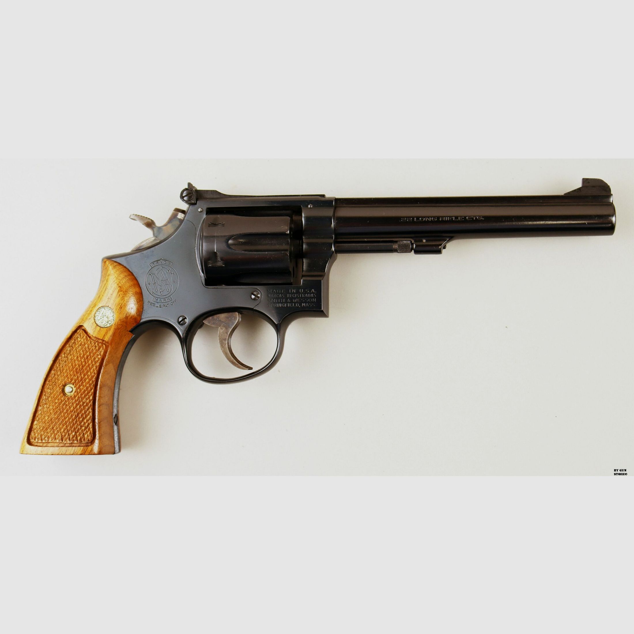 Revolver Smith & Wesson mod. 17-3 K22 Masterpiece cal. .22 LR matr. 5k89447, immagine 3 di 10