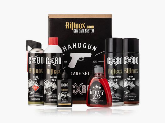 Set de pistolas Rifle CX 8 artículos + caja