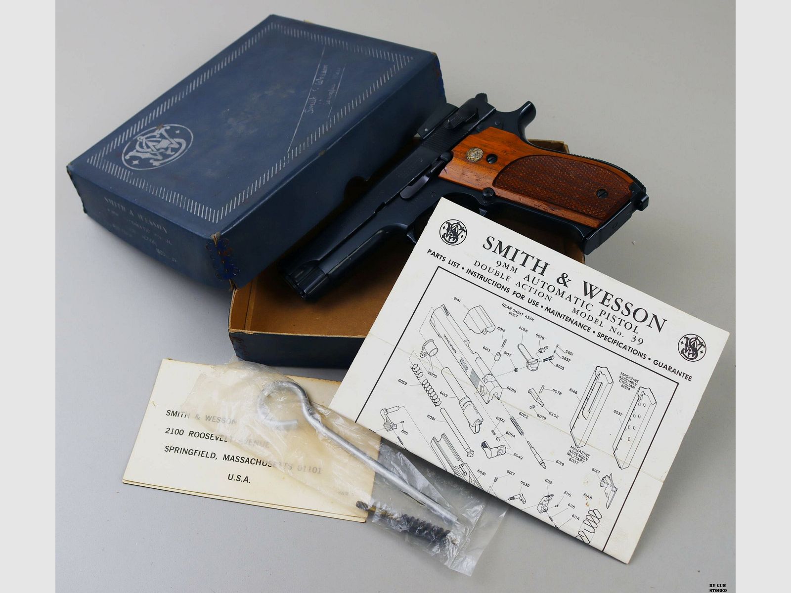 Pistole Smith & Wesson mod. 539 Kal. 9×19 matr. A790108, Bild 11 von 13