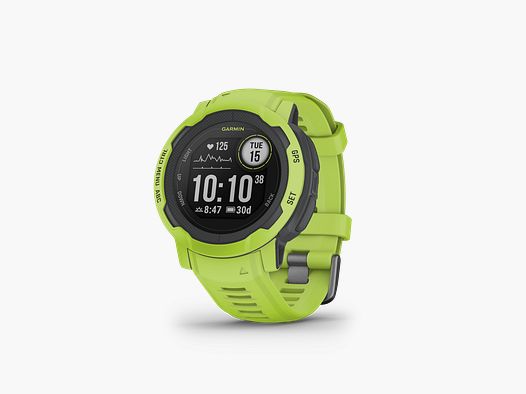 Garmin Instinct® 2 Lemon with silicone interchangeable strap 22 mm
