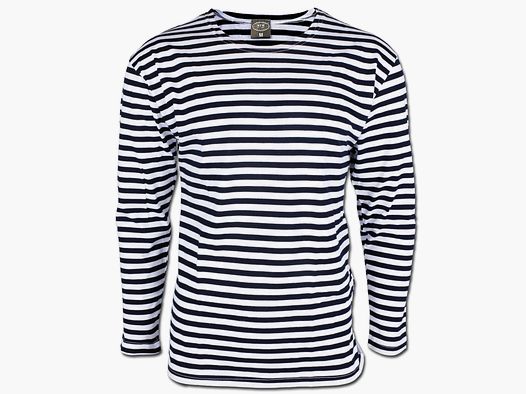 MFH MFH Russisches Marinehemd Sommerversion weiß blau
