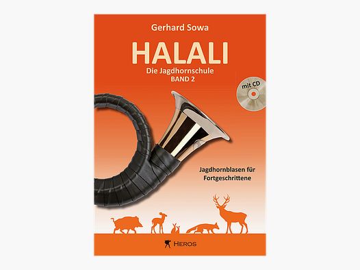 Buch "Halali - Die Jagdhornschule" Band 2, mit CD