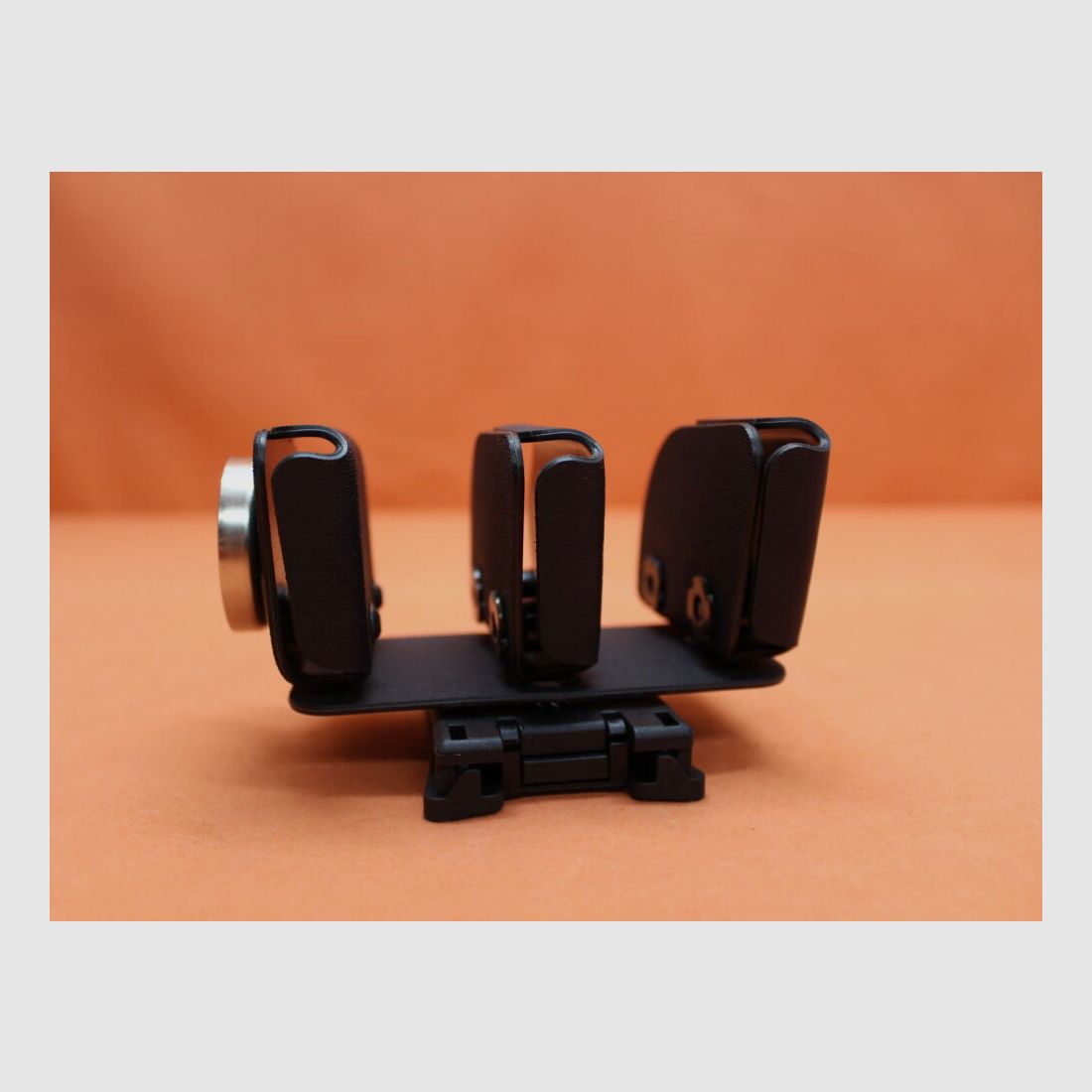 Höppner & Schumann Höppner&Schumann 3fach-Magazinhalter Speedmag 5 AP ML Multilock (J-7004) Kydex Single Stack + Magnet